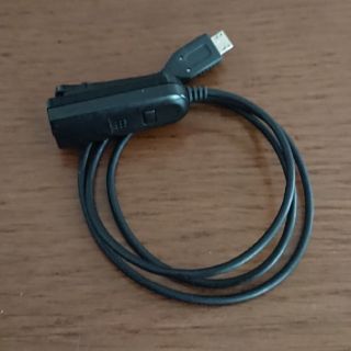 エヌイーシー(NEC)のマイク付きイヤホンジャック マイクロUSB タイプB(ヘッドフォン/イヤフォン)