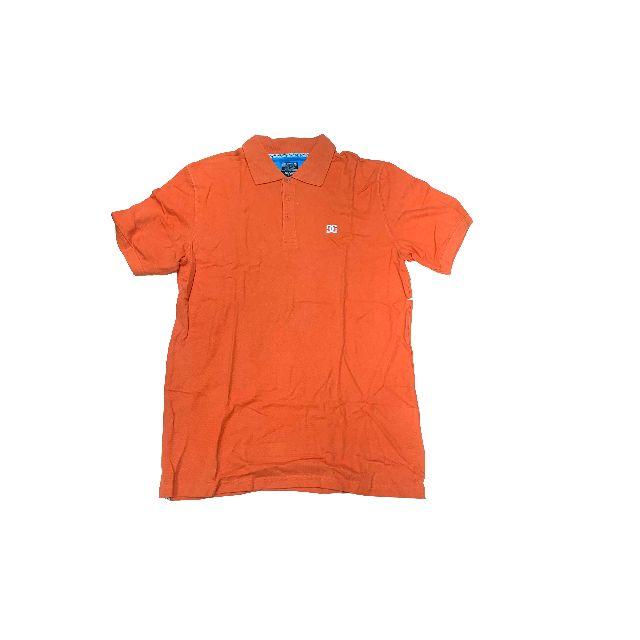 DC(ディーシー)の新品 アウトレット DC ポロシャツ ビッグサイズオレンジ　L メンズのトップス(ポロシャツ)の商品写真