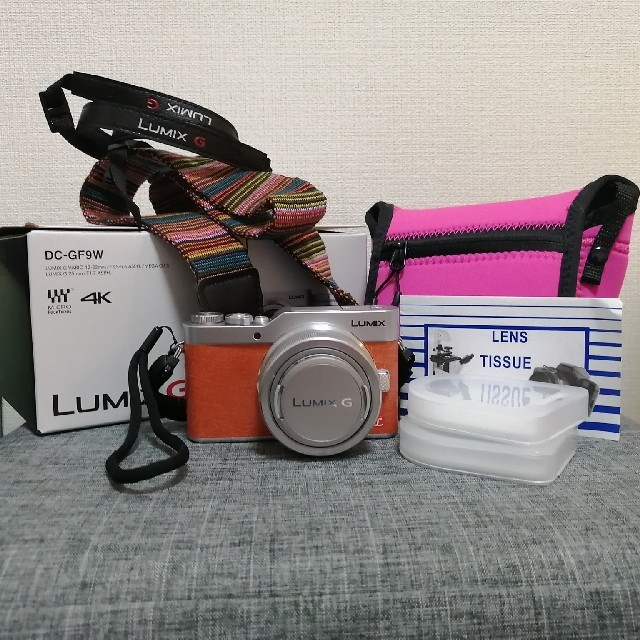 ミラーレス一眼プレミアム物損保証５年付き♡LUMIX DC-GF9W ダブルレンズキット