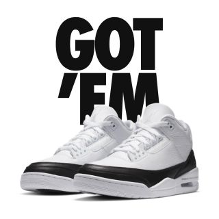 ナイキ(NIKE)のFRAGMENT × NIKE AIR JORDAN 3 (スニーカー)