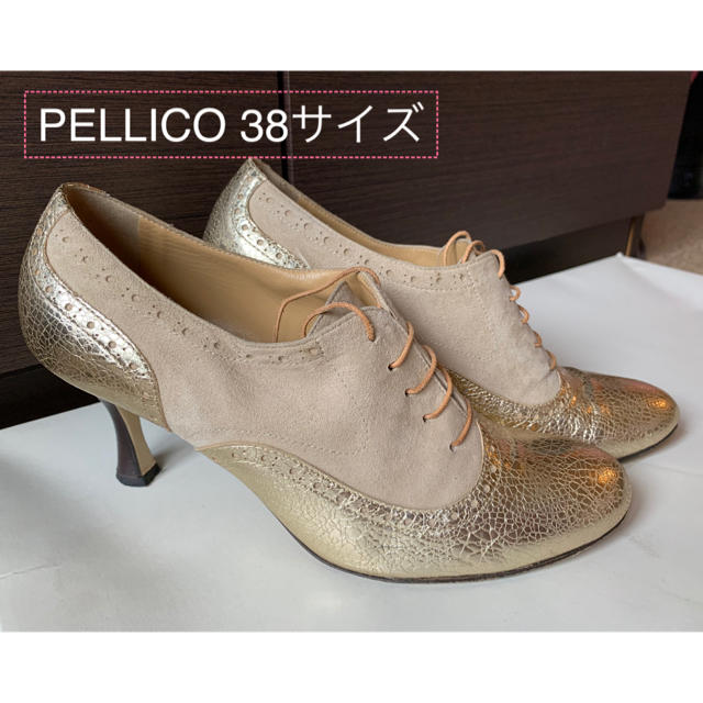 PELLICO(ペリーコ)の再値下げ！PELLICO/ペリーコレースアップシューズ 38  レディースの靴/シューズ(ローファー/革靴)の商品写真