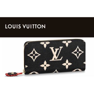 ルイヴィトン(LOUIS VUITTON)のルイヴィトン クラフティ ジッピー・ウォレット  ノワール・クレーム　財布(財布)