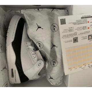 フラグメント(FRAGMENT)のNIKE AIR JORDAN3 × FRAGMENT SP 26cm (スニーカー)