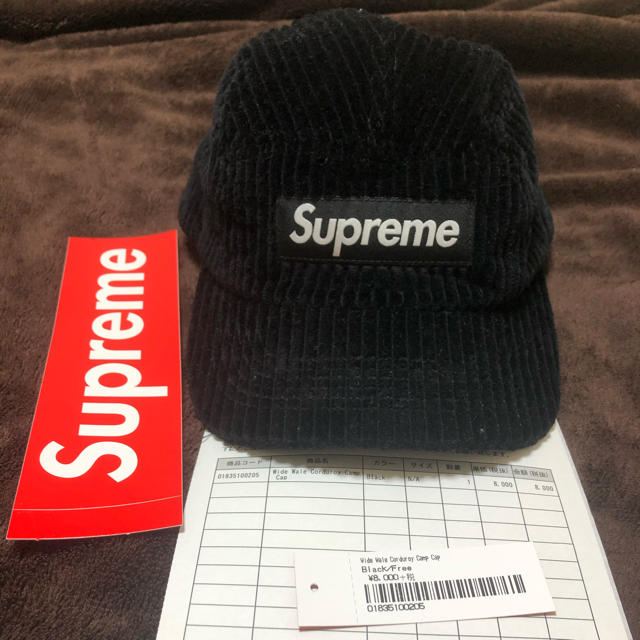 Supreme(シュプリーム)のsupreme wide wale corduroy camp cap メンズの帽子(キャップ)の商品写真