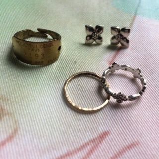 鎌倉 gram リング 指輪 シルバー 真鍮 アンティーク(リング(指輪))