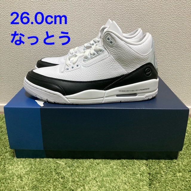 FRAGMENT(フラグメント)の【26cm】NIKE AIR JORDAN 3 RETRO SP メンズの靴/シューズ(スニーカー)の商品写真