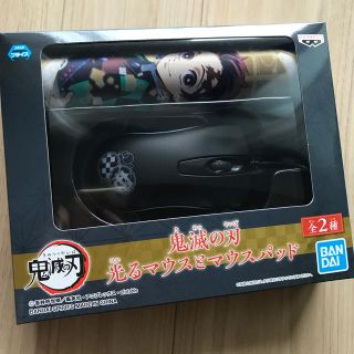 バンプレスト(BANPRESTO)の鬼滅の刃　光るマウスとマウスパッド(PC周辺機器)