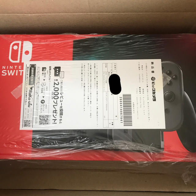 (新品)Nintendo Switch Joy-Con(L)/(R) グレー