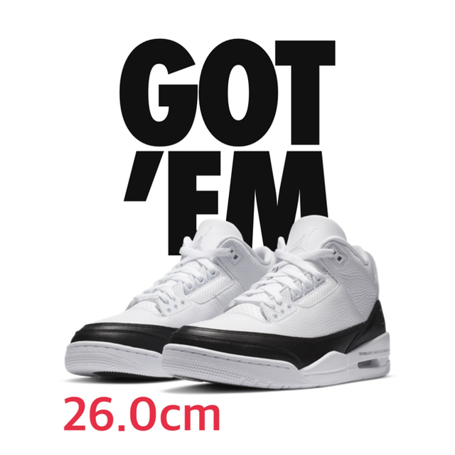 NIKE JORDAN 3 fragment AJ3 フラグメント