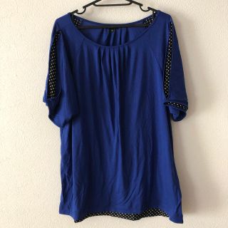 インディヴィ(INDIVI)の✨美品✨キレイなブルーTシャツ(Tシャツ(半袖/袖なし))