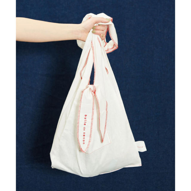 bulle de savon - 【新品未使用】キャンバス レジトートバッグ白の通販