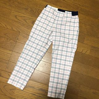 ユニクロ(UNIQLO)のチェッククロップドパンツ　ユニクロ(パンツ/スパッツ)