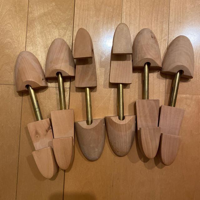 シューズキーパー 木製 3足セット レディースの靴/シューズ(その他)の商品写真