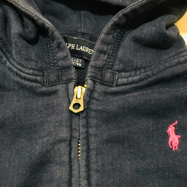 Ralph Lauren(ラルフローレン)のRalph lauren ラルフローレン ☆ジップアップパーカー☆110サイズ キッズ/ベビー/マタニティのキッズ服男の子用(90cm~)(ジャケット/上着)の商品写真