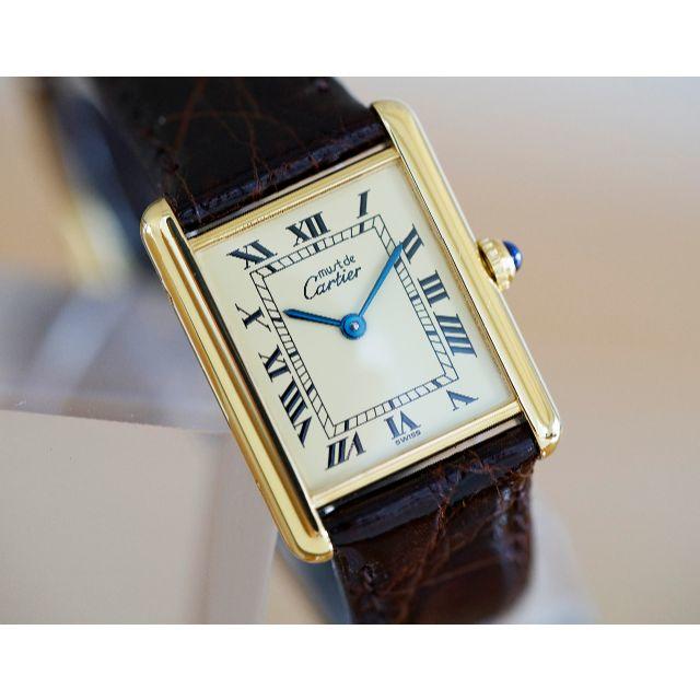 Cartier - 美品 カルティエ マスト タンク アイボリー LM Cartier