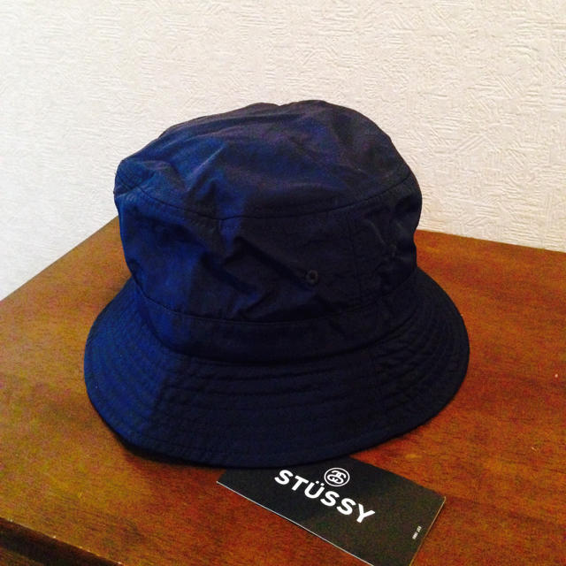 STUSSY(ステューシー)のSTUSSY バケットハット ネイビー レディースの帽子(ハット)の商品写真