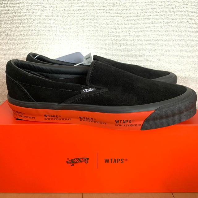 28cm wtaps vans slip on og classic スリッポン