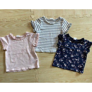 エイチアンドエム(H&M)のTシャツ4枚セット70 Ｈ＆Ｍ(Ｔシャツ)