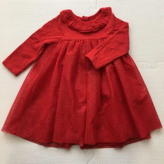 プチバトー(PETIT BATEAU)のプチバトー　チュールワンピース(ワンピース)