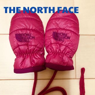 ザノースフェイス(THE NORTH FACE)の美品☆THE NORTH FACE ノースフェイス☆ベビーミトン 手袋(手袋)