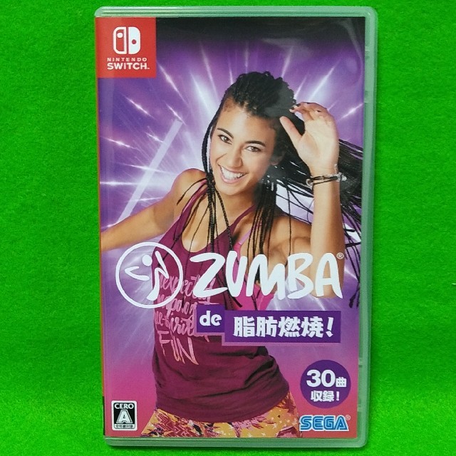 Nintendo Switch(ニンテンドースイッチ)のZumba de 脂肪燃焼! エンタメ/ホビーのゲームソフト/ゲーム機本体(家庭用ゲームソフト)の商品写真