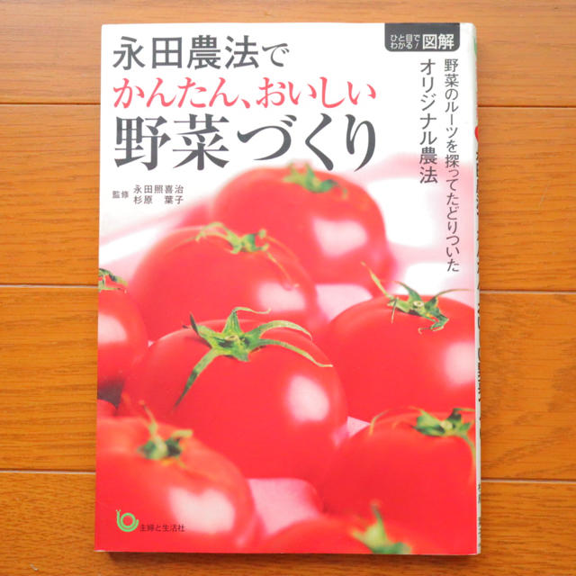 主婦と生活社(シュフトセイカツシャ)の【月末処分】永田農法でかんたん、おいしい野菜づくり ひと目でわかる！図解 エンタメ/ホビーの本(趣味/スポーツ/実用)の商品写真