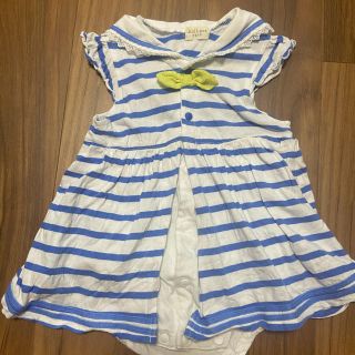 キッズズー(kid’s zoo)の【キッズズー】セーラー服風カバーオール(カバーオール)