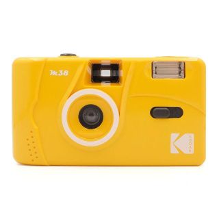 【新発売】完動品 Kodak M38 フィルムカメラ イエロー(その他)