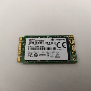 Transcend M.2 SSD 240GB(ノートPC)