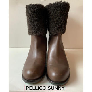 ペリーコ(PELLICO)のふみの様専用　PELLICO SUNNY レザーブーツ 37(ブーツ)
