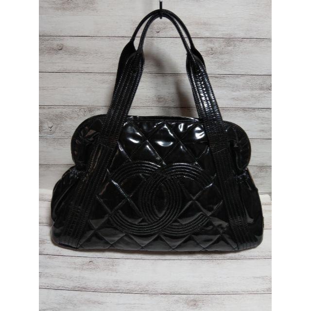 【難あり】ＣＨＡＮＥＬ（シャネル）　エナメルバッグ