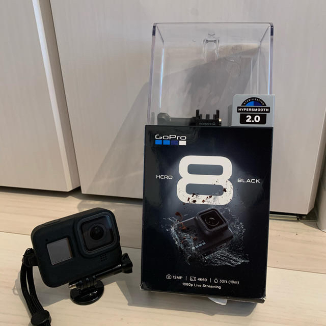 お得！超美品 Go pro hero8 BLACK 保証有 アクセサリーセット