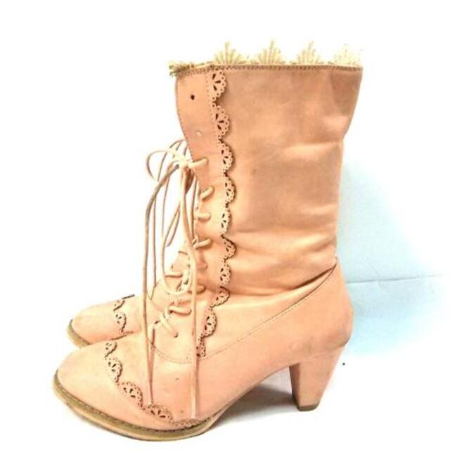 axes femme - アクシーズファム ショートブーツ M ピンクの通販 by ブランディア|アクシーズファムならラクマ axes femme - アクシーズファム ショートブーツ M ピンクの通販 by ブランディア|アクシーズファムならラクマ