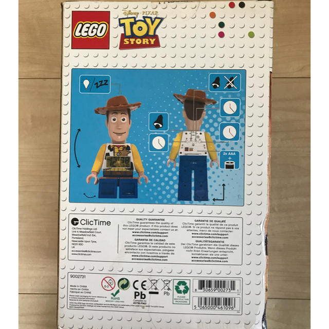 Lego(レゴ)のレゴ　トイストーリー　時計　ウッディ　LEGO キッズ/ベビー/マタニティのおもちゃ(知育玩具)の商品写真