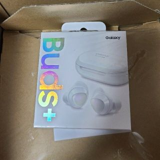 ギャラクシー(Galaxy)の新品 Galaxy Buds+ ワイヤレスイヤホン ホワイト(ヘッドフォン/イヤフォン)