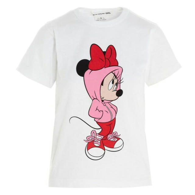 COMME des GARCONS(コムデギャルソン)のCOMME DES GARCONS GIRL Tシャツ　ミニーちゃん　 レディースのトップス(Tシャツ(半袖/袖なし))の商品写真