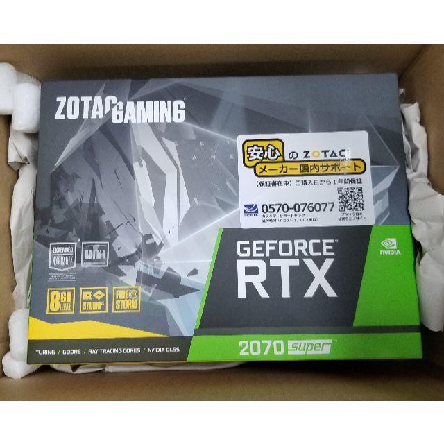 PC/タブレットZOTAC グラフィックボード GAMING GeForce RTX 2070