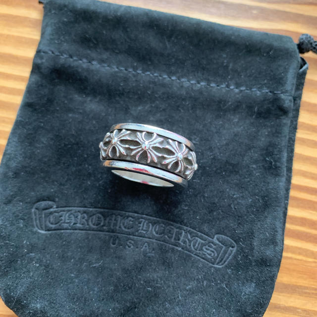 Chrome Hearts(クロムハーツ)のクロムハーツ　スピナーCHXリング メンズのアクセサリー(リング(指輪))の商品写真