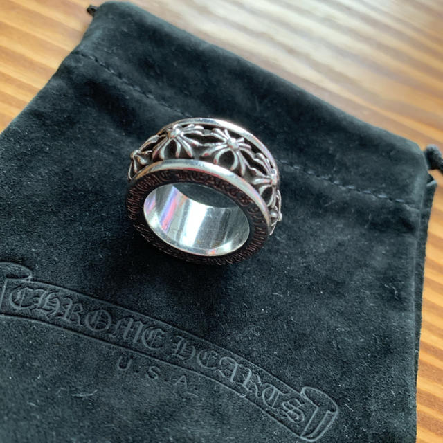 Chrome Hearts(クロムハーツ)のクロムハーツ　スピナーCHXリング メンズのアクセサリー(リング(指輪))の商品写真