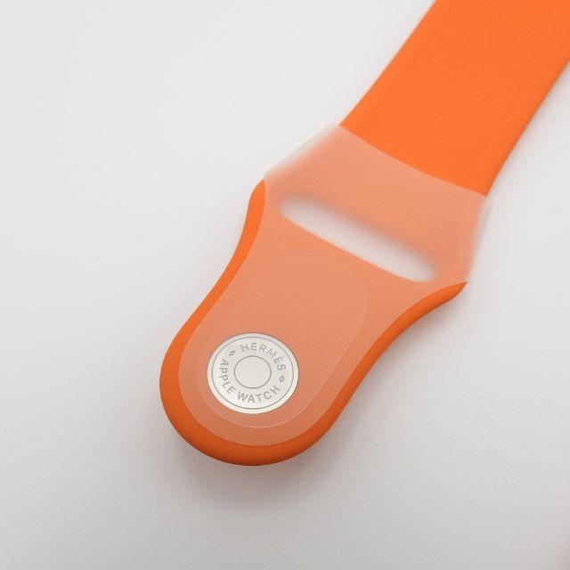 Hermes(エルメス)の未使用品【正規品】HERMES APPLE WATCH　38mm　ラバーバンド メンズの時計(ラバーベルト)の商品写真