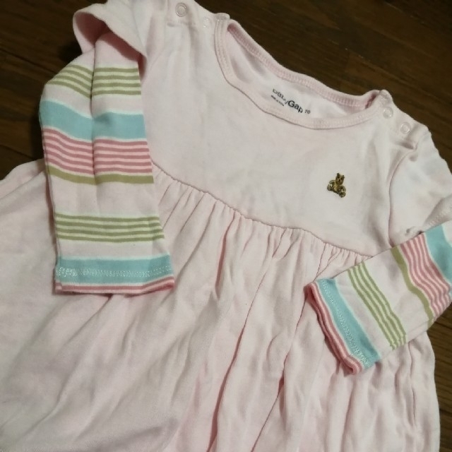 babyGAP(ベビーギャップ)の♡ノエル様専用♡ベビーGAP ロンパース♪♪半袖 長袖 キッズ/ベビー/マタニティのベビー服(~85cm)(ロンパース)の商品写真