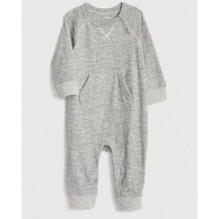 ベビーギャップ(babyGAP)の長袖ロンパース  babygap 新品未使用タグ付き　70cm (ロンパース)