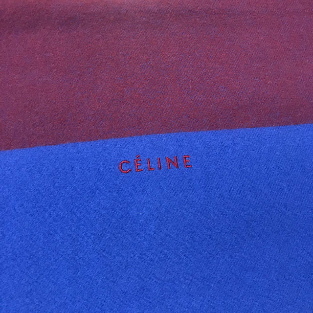 celine(セリーヌ)のセリーヌ　膝掛け　ブランケット レディースのファッション小物(マフラー/ショール)の商品写真