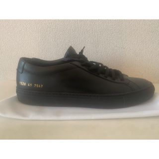 コモンプロジェクト(COMMON PROJECTS)のCOMMON PROJECTS ACHILLES LOW BLACK(スニーカー)