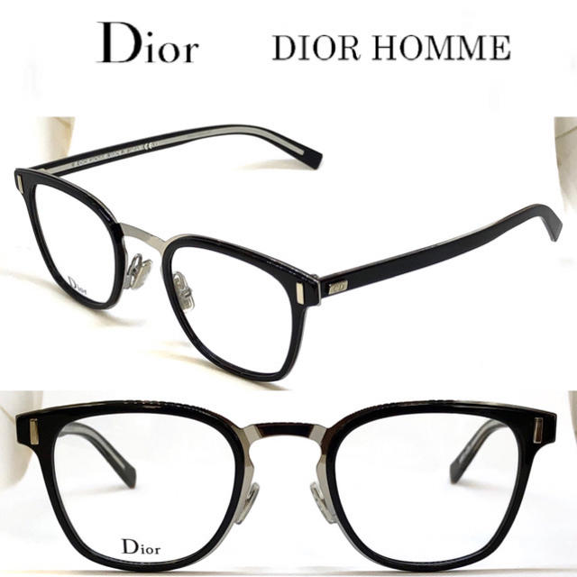 希望小売価格94000円消費税DIOR HOMME ディオール オム メガネ BLACKTIE2.0o 807