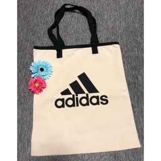 アディダス(adidas)のadidas新品未使用 非売品ノベルティ エコバッグ トートバッグ アディダス(トートバッグ)