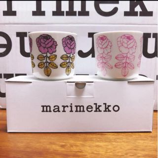 マリメッコ(marimekko)のマリメッコ　ラテマグ　セット(食器)