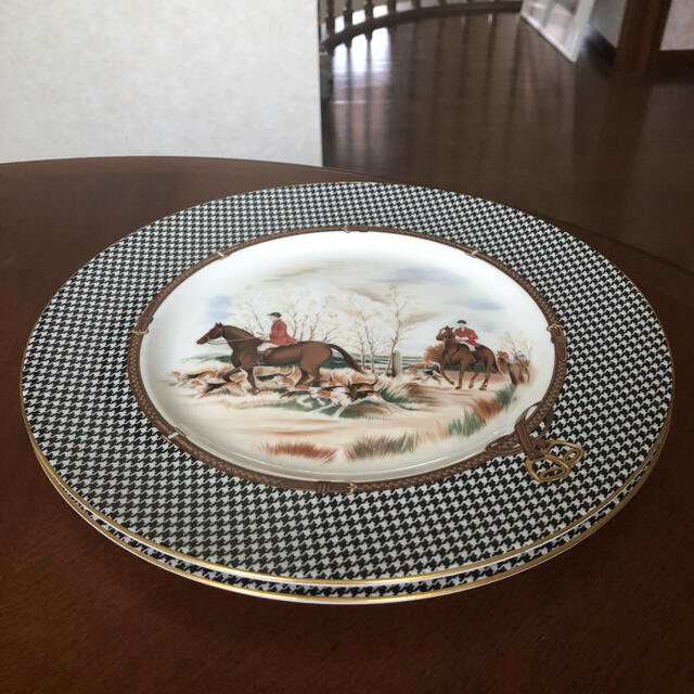 WEDGWOOD 2枚の通販 by Ivy Ave★アイビーアベニュー★|ウェッジウッドならラクマ - ウェッジウッド★バルモラルハント★ディナー皿 在庫最新品