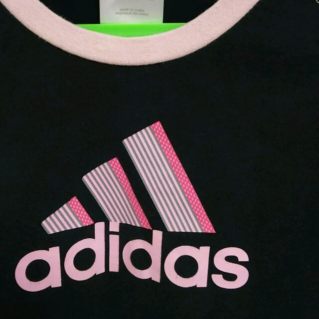 adidas(アディダス)のhママ様専用★adidas★size110ロンＴ キッズ/ベビー/マタニティのキッズ服女の子用(90cm~)(Tシャツ/カットソー)の商品写真