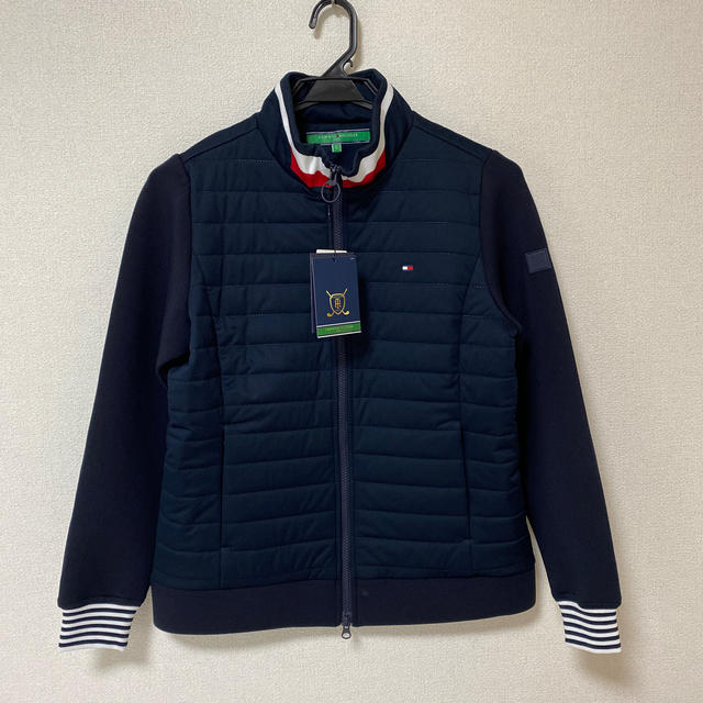 TOMMY HILFIGER(トミーヒルフィガー)のトミーヒルフィガー　ストレッチ　ハイブリッド　ジップアップジャケット レディースのジャケット/アウター(その他)の商品写真